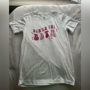 Gamma phi beta heart tshirt